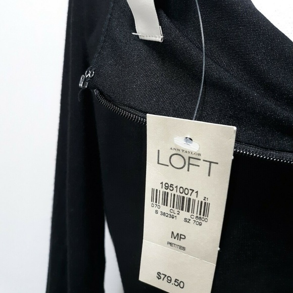 Ann Taylor LOFT Black Shift dress size M - Picture 7 of 8